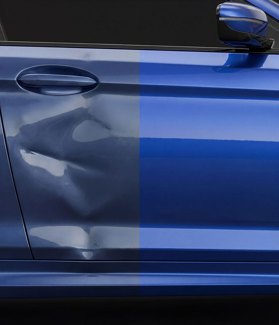 Usuwanie wgnieceń parkingowych i kolizyjnych